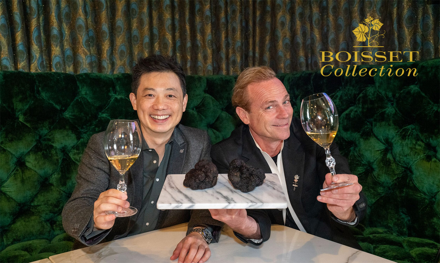 Robert Chang and Jean-Charles Boisset (ATC and Boisset Collection Partnership Slide)